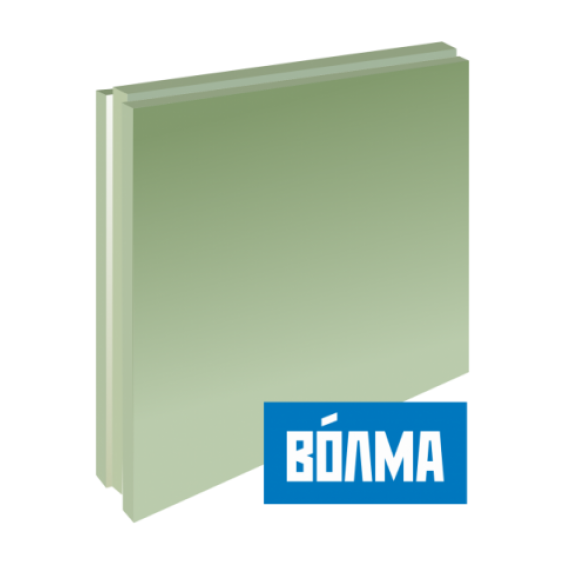 ПГП плиты гипсовые Волма 667х500х100мм полнотелая влагостойкая