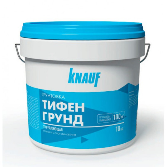 Knauf Тифенгрунд грунтовка поверхностная 10 л.