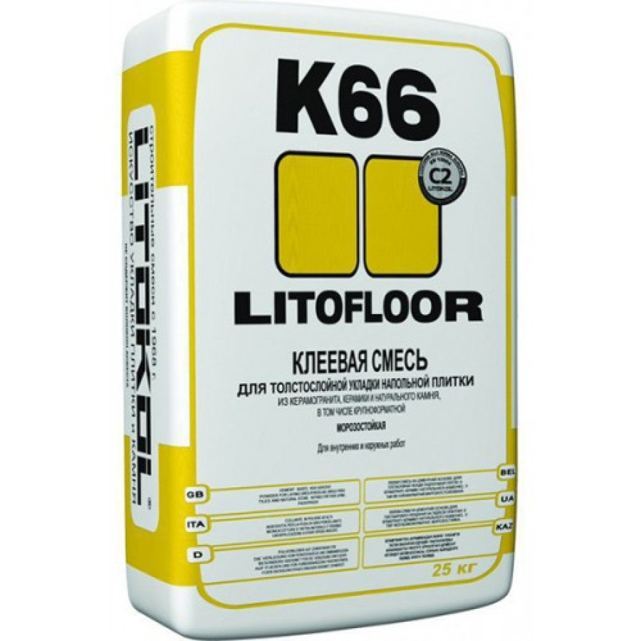 Клей плиточный Litokol Litofloor K66  25 кг