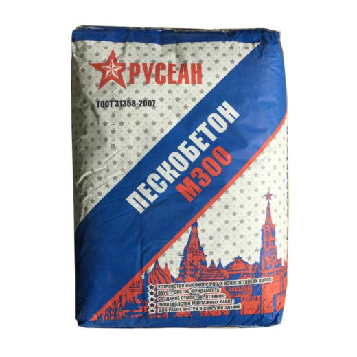 Пескобетон М-300 Русеан 40кг
